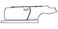 BMW 4 Series Convertible 2014 - (left) Door+Rear Fender+Side Skirt