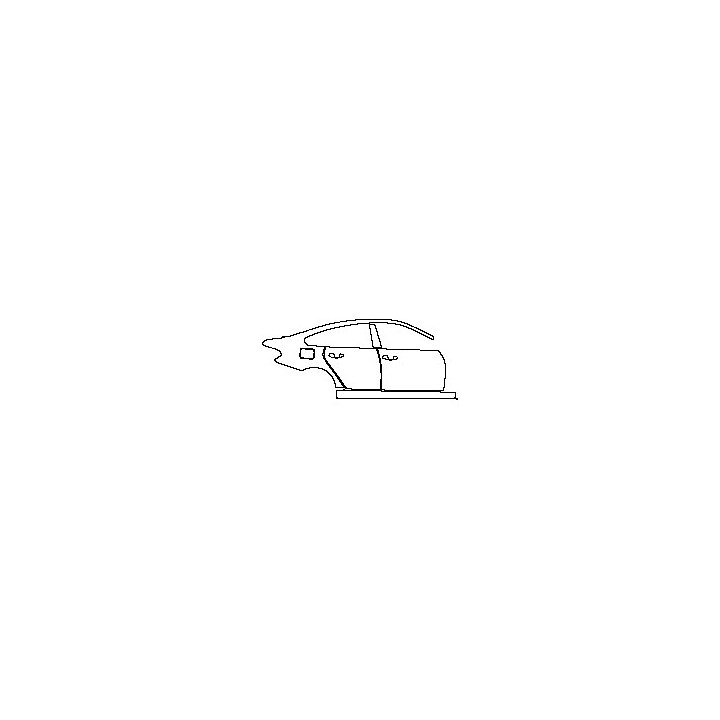 (right) Door+Rear Fender+Side Skirt