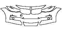 BMW 3 Series Gran Turismo 2013 - Bumper+Headlamp