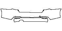 BMW 3 Series Gran Turismo 2013 - Rear Bumper