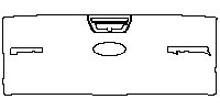 Ford F-150 Raptor 2017 - Tailgate (with F150 and RAPORT emblem)