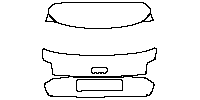 Audi Q2 Q2 2021 - Trunk Lid (without emblem)
