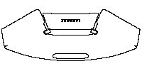 Ferrari 488 GTB 2015 - Trunk Lid (with Ferrari emblem)