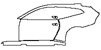 (left) Door+Rear Fender+Side Skirt