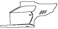 Ferrari F12 F12tdf 2016 - (left) Door+Rear Fender+Side Skirt (for Right Hand Drive)