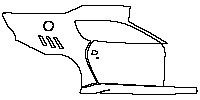 Ferrari F12 F12tdf 2016 - (right) Door+Rear Fender+Side Skirt (for Right Hand Drive)