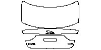 Jaguar XF XFL 2016 - Trunk Lid (with XFL and XXt emblem)