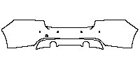 Jaguar XF XF 2016 - Rear Bumper