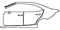 (left) Door+Rear Fender+Side Skirt