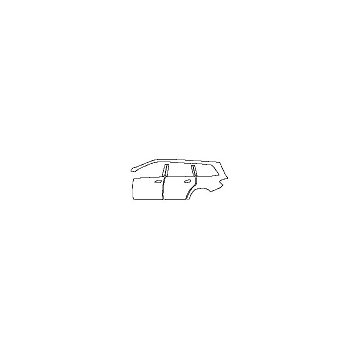 (right) Door+BC Pillar+Rear Fender