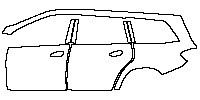(right) Door+BC Pillar+Rear Fender