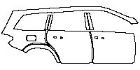 (right) Door+BC Pillar+Rear Fender