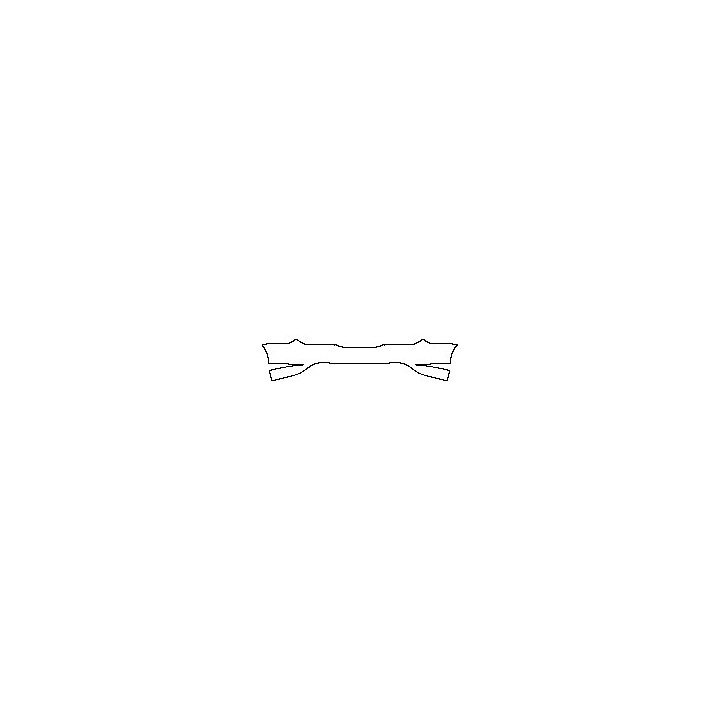 Mercedes-Benz CLA Coupe 2013 - Rear Bumper