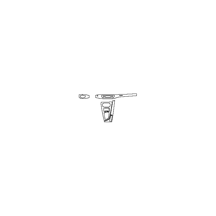 Audi A5 RS5 Coupe 2021 - Dashboard+Center Console (for Left Hand Drive,with “quattro” emblem)