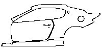 (left) Door+Rear Fender+Side Skirt