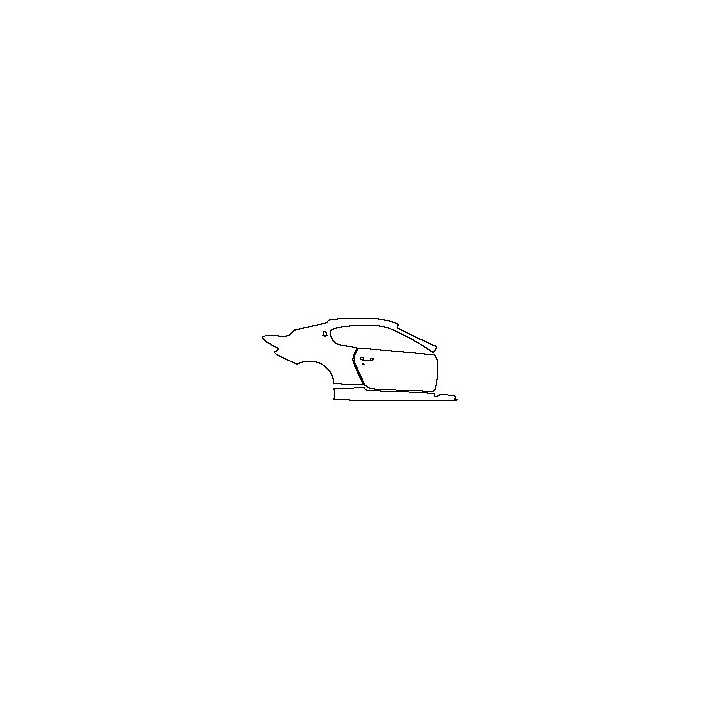 (right) Door+Rear Fender+Side Skirt