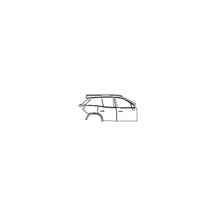 NIO ES8 Exterior 2018 - (right) Door+BCD Pillar+Rear Fender