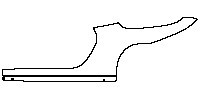 Porsche 911 Speedster 2018 - (left) Rear Fender+Side Skirt