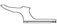 Porsche 911 Speedster 2018 - (right) Rear Fender+Side Skirt