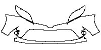 Toyota Sienna L 2011 - Bumper+Headlamp
