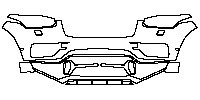 Volvo XC90 R-Design 2015 - Bumper+Headlamp