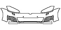 Volkswagen Golf Golf 2014 - Bumper+Headlamp