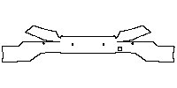 Audi A7 A7 Sportback 2012 - Rear Bumper