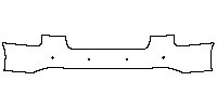 Audi A6 A6L 2012 - Rear Bumper
