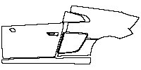 Audi R8 V10 Performance 2016 - (left) Door+Rear Fender+Side Skirt (for Right Hand Drive)