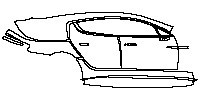 Aston Martin Rapide AMR Exterior 2017 - (right) Door+Rear Fender+Side Skirt