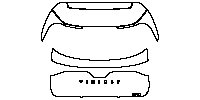 VinFast VF8 Exterior 2023 - Trunk Lid (with ''VINFAST'', ''VF8'' emblem)