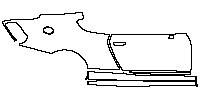 Bentley Continental Exterior 2017 - (right) Door+Rear Fender+Side Skirt