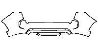 BMW X5 X5 M 2015 - Rear Bumper