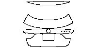BMW X4 M40i 2016 - Trunk Lid (with X4 M40i emblem)