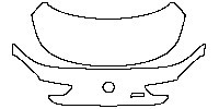 BMW 6 Series M6 2012 - Trunk Lid (with M6 emblem)
