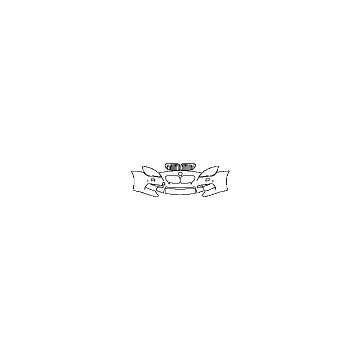 BMW 6 Series M6 2012 - Bumper+Headlamp