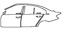 (left) Door+B Pillar+Rear Fender