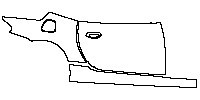 （right）Door+Rear Fender+Side Skirt