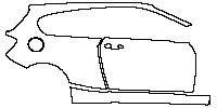 BMW 1 Series Exterior 2016 - (right) Door+Rear Fender+Side Skirt