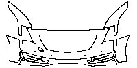Cadillac CT6 Base 2016 - Bumper+Headlamp