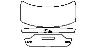 Jaguar XF XF 2016 - Trunk Lid (with XF and XXt emblem)