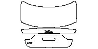 Jaguar XF XF 2016 - Trunk Lid (with XF emblem)