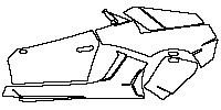 Lamborghini Aventador LP 700-4 2011 - (left) Door+Rear Fender+Side Skirt (for Left Hand Drive，with LP700-4 emblem on rocker pane