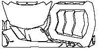 Lamborghini Aventador LP 700-4 2011 - Nesting 3/4 (Length: 3.05m; Width: 1.49m)