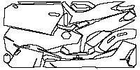 Lamborghini Aventador LP 700-4 2011 - Nesting 4/4 (Length: 2.98m; Width: 1.49m)