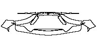 Lamborghini Aventador LP 750-4 Superveloce 2016 - Rear Bumper