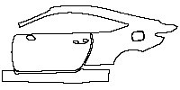 (left) Door+Rear Fender+Side Skirt