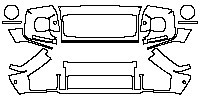 Mercedes-Benz G Class G350d 2017 - Bumper+Grille+Headlamp
