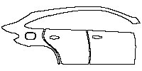 (right) Door+Rear Fender