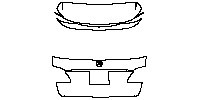 Mercedes-Benz GLE GLE SUV 2017 - Trunk Lid (without model emblem)
